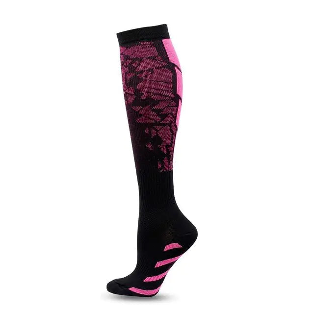 Chaussettes de récupération sportive à compression graduée