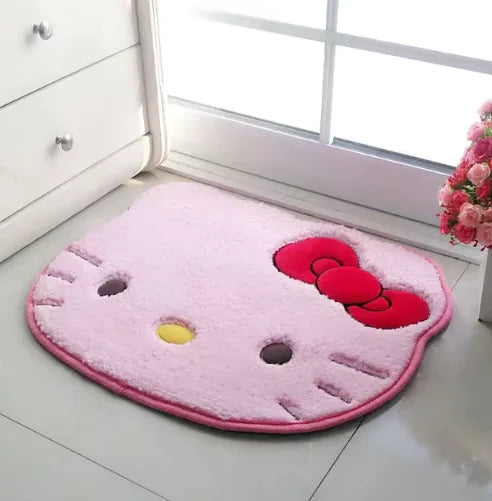 Tapis de sol Kawaii Kitty à séchage rapide