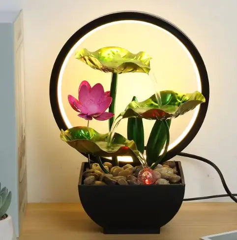 Décor de cascade de circulation de bureau