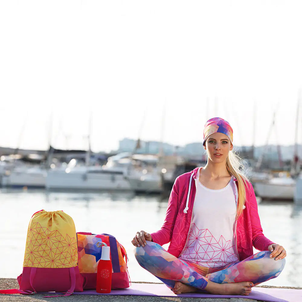 Bouteille d'eau BiggYoga Aura Tritan