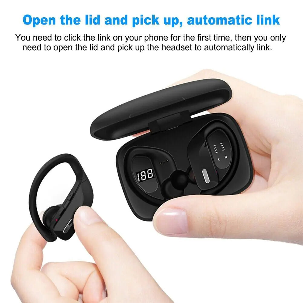 Casque Bluetooth TWS 5.0 Écouteurs sans fil Écouteurs Écouteurs Écouteurs Crochet d'oreille stéréo