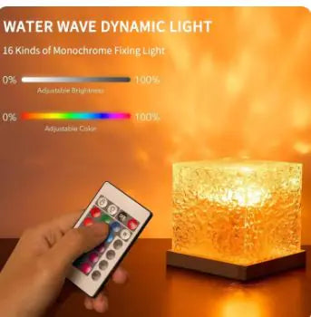 Lampe de projecteur de vagues océaniques 16 couleurs - Aurora Night Light