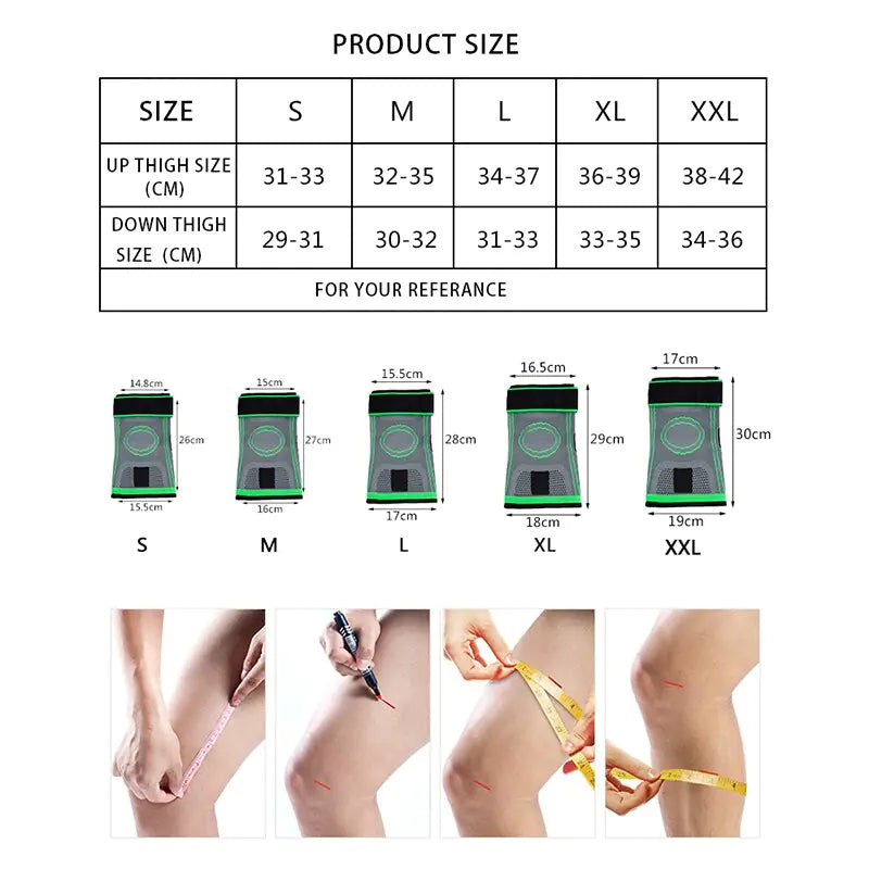 Manchon de compression de l'appareil de genou professionnel