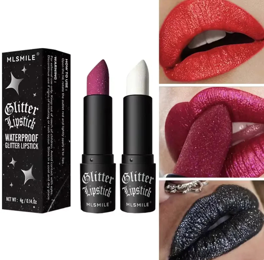 Glitter Luxe : Collection de rouges à lèvres imperméables à l'humidité de 7 couleurs