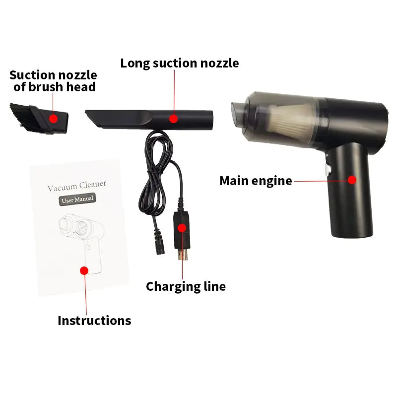 Aspirateur de voiture sans fil
