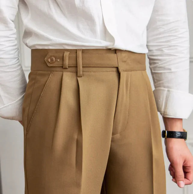 Pantalon de costume rétro tendance