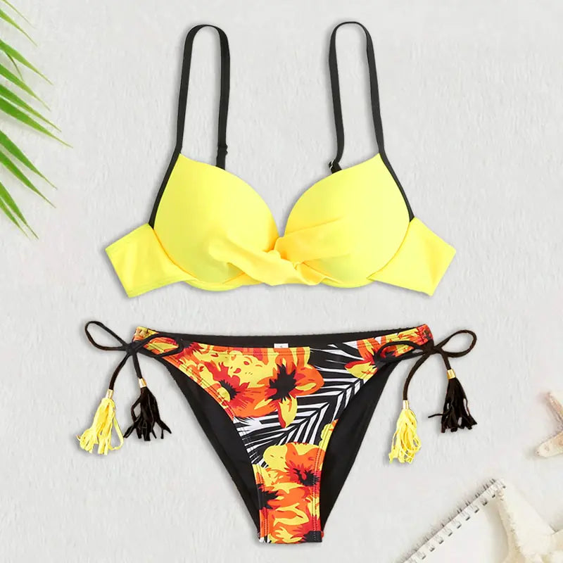 Ensemble de bikini push-up sexy