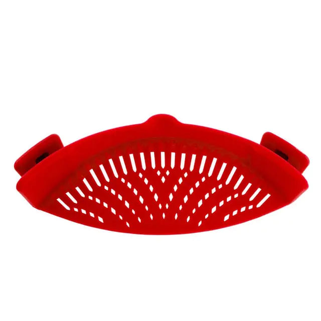 Passoire universelle en silicone à clip