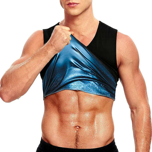 Gilet de sueur de sauna à compression thermique