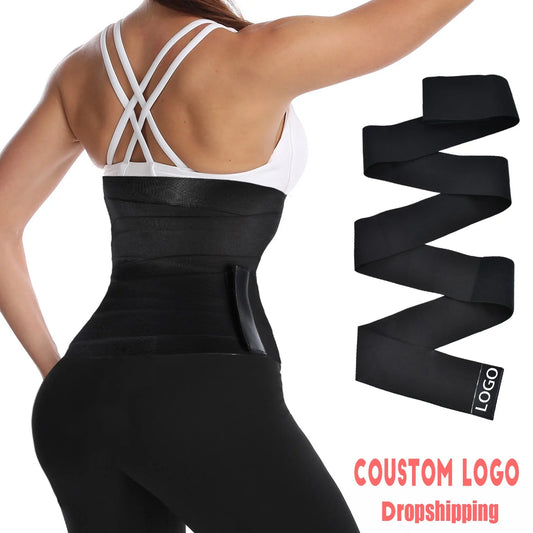 Corps de contrôle de ceinture mince Wrap Fajas