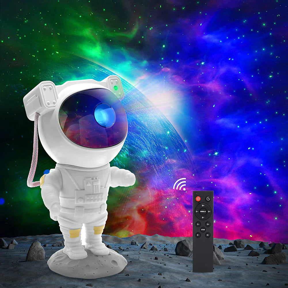 Projecteur d'astronaute Galaxy Starry Sky Night Light Ocean Star LED Lamp Remote