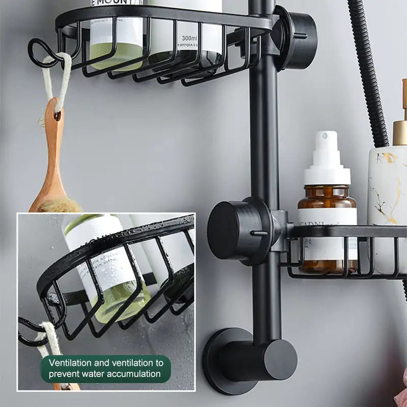 Étagères de salle de bain Organisateur Rack Rangement