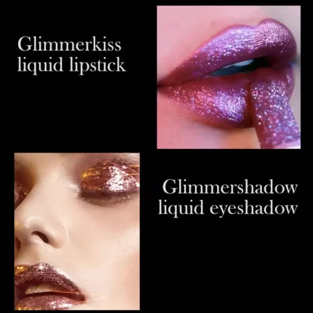 Glitter Luxe : Collection de rouges à lèvres imperméables à l'humidité de 7 couleurs