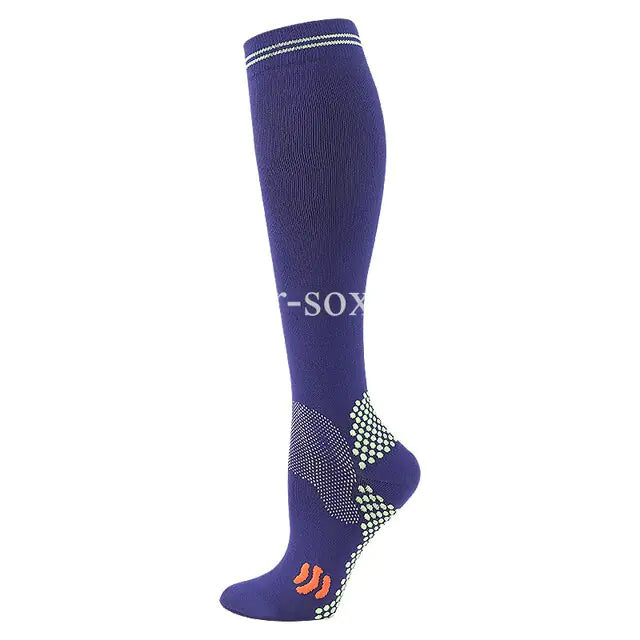 Chaussettes de récupération sportive à compression graduée