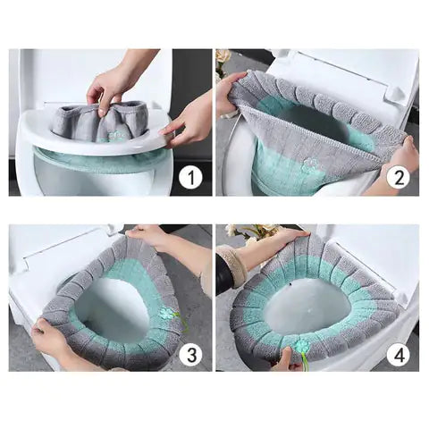 Tapis de protection de siège de toilette