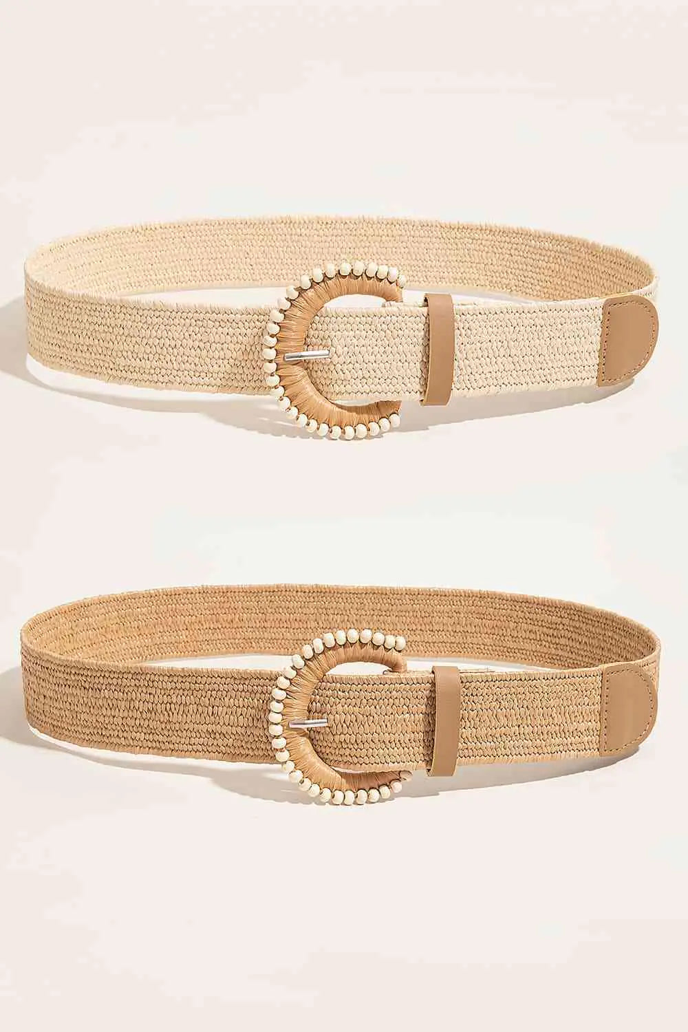 Ceinture de tresse de perles-