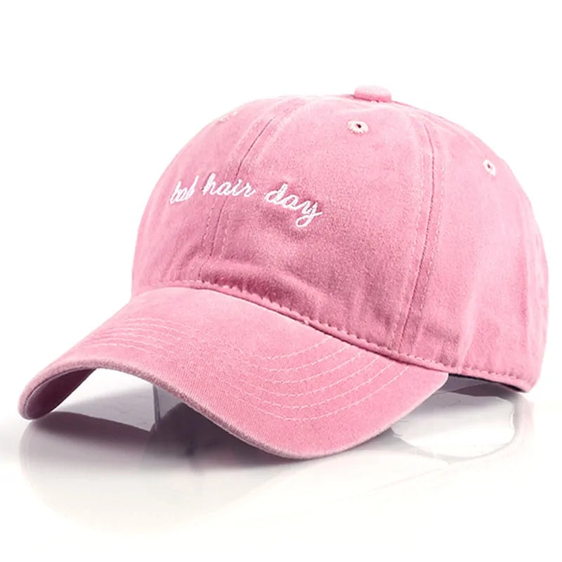 Chapeau de papa décontracté Snapback Letter