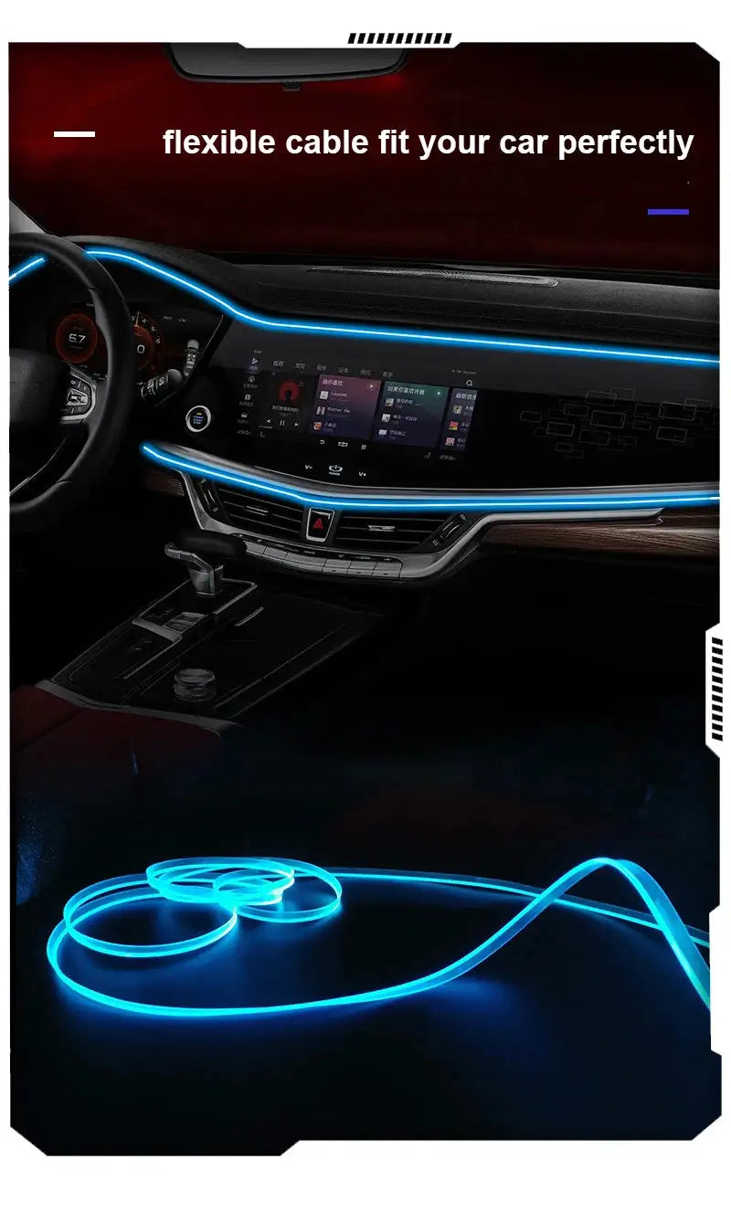 Lumières LED pour les intérieurs de voiture