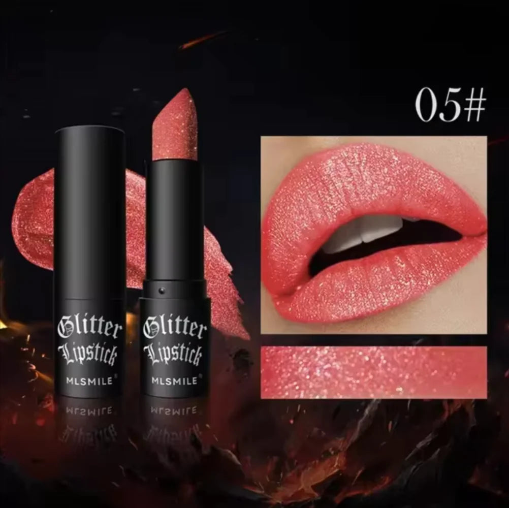 Glitter Luxe : Collection de rouges à lèvres imperméables à l'humidité de 7 couleurs