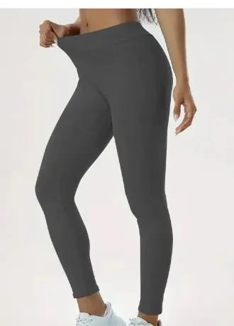 Pantalon de yoga taille haute pour femmes - Coupe élévatrice et élastique