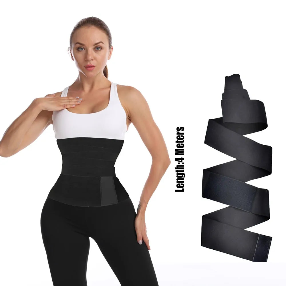 Corps de contrôle de ceinture mince Wrap Fajas