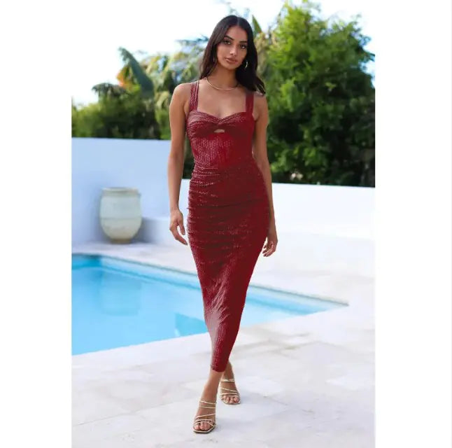 Robe décontractée à fermeture éclair multicolore pour femmes