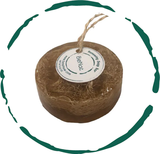 Renouvellement du barre de savon. Huile de camomille, miel et noix de coco.