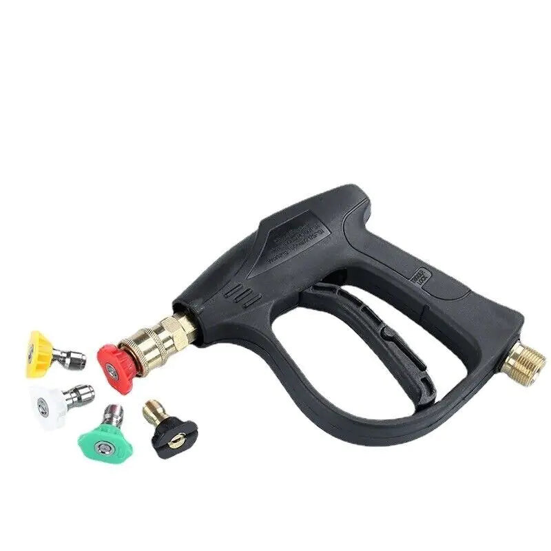 1/4" Pistolet à lave-glace haute pression 4000 PSI Car Wash Foam Spray Baguette courte avec buse