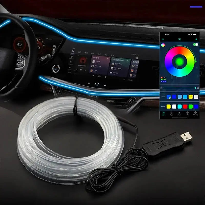 Lumières LED pour les intérieurs de voiture