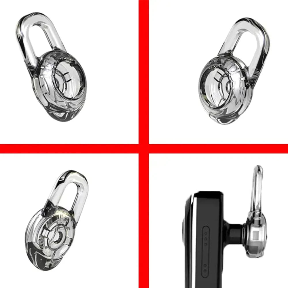 Écouteur Bluetooth Sans Fil Mains Libres Casque Casque Casque Microphone
