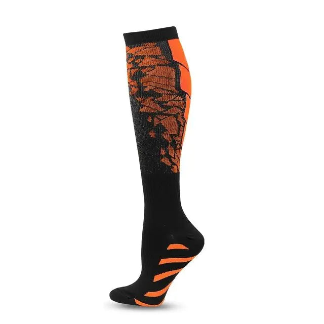 Chaussettes de récupération sportive à compression graduée