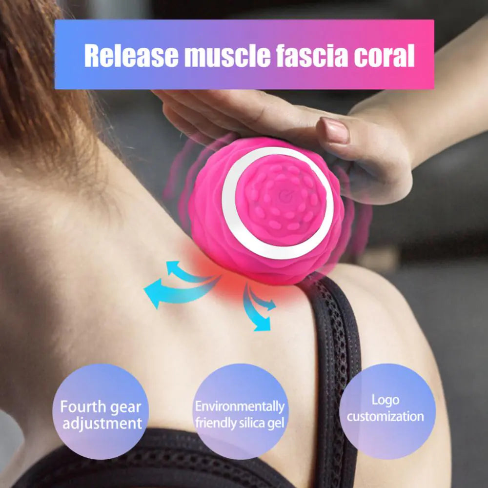 Balle de massage vibrante pour le fitness