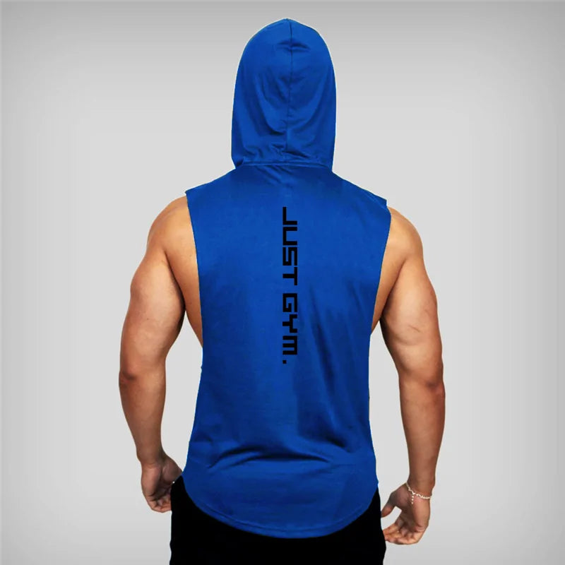Débardeur à capuche de gym