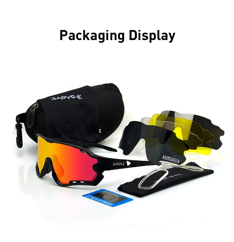 Lunettes de cyclisme polarisées