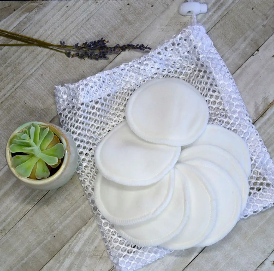 Tampons ronds pour le visage réutilisables (5pcs)