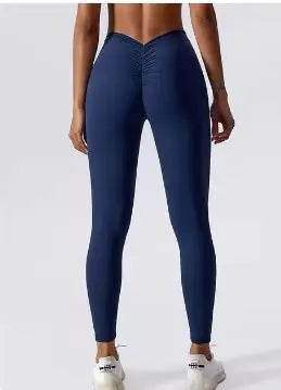 Pantalon de yoga taille haute pour femmes - Coupe élévatrice et élastique