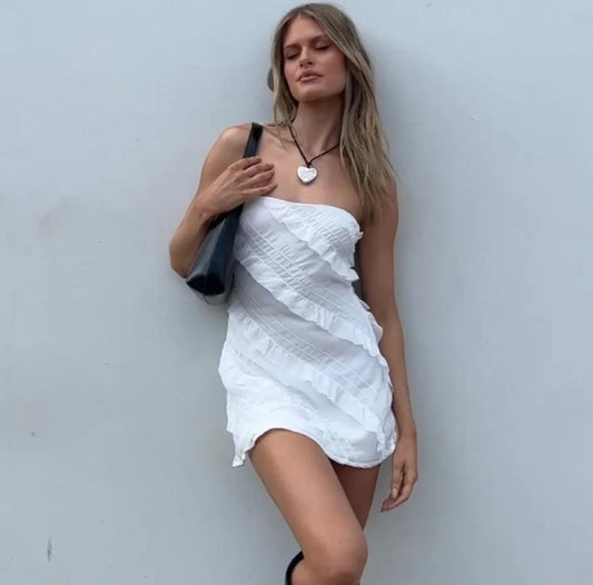 Robe en dentelle élégante pour femme