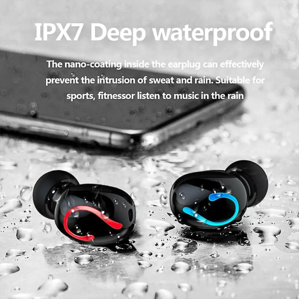 Casque Bluetooth 5.1 Écouteurs sans fil TWS Mini écouteurs Écouteurs stéréo IPX7