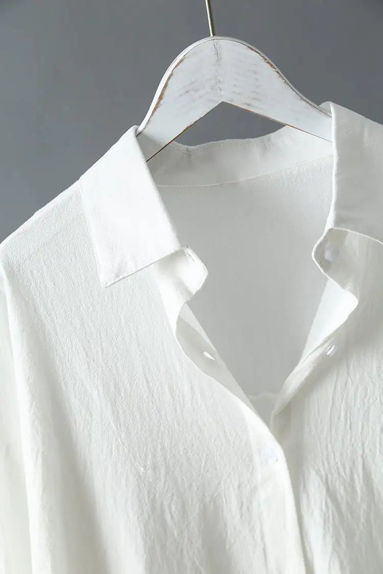 Robe chemise surdimensionnée