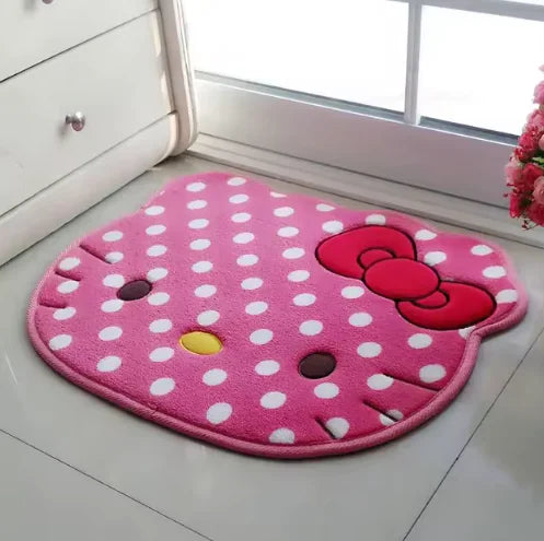 Tapis de sol Kawaii Kitty à séchage rapide