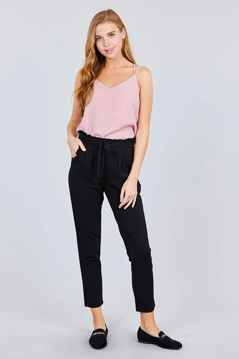 Sangle croisée arrière Cami -Rose