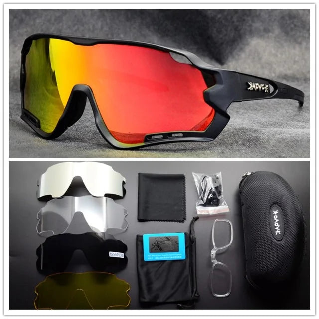 Lunettes de cyclisme polarisées