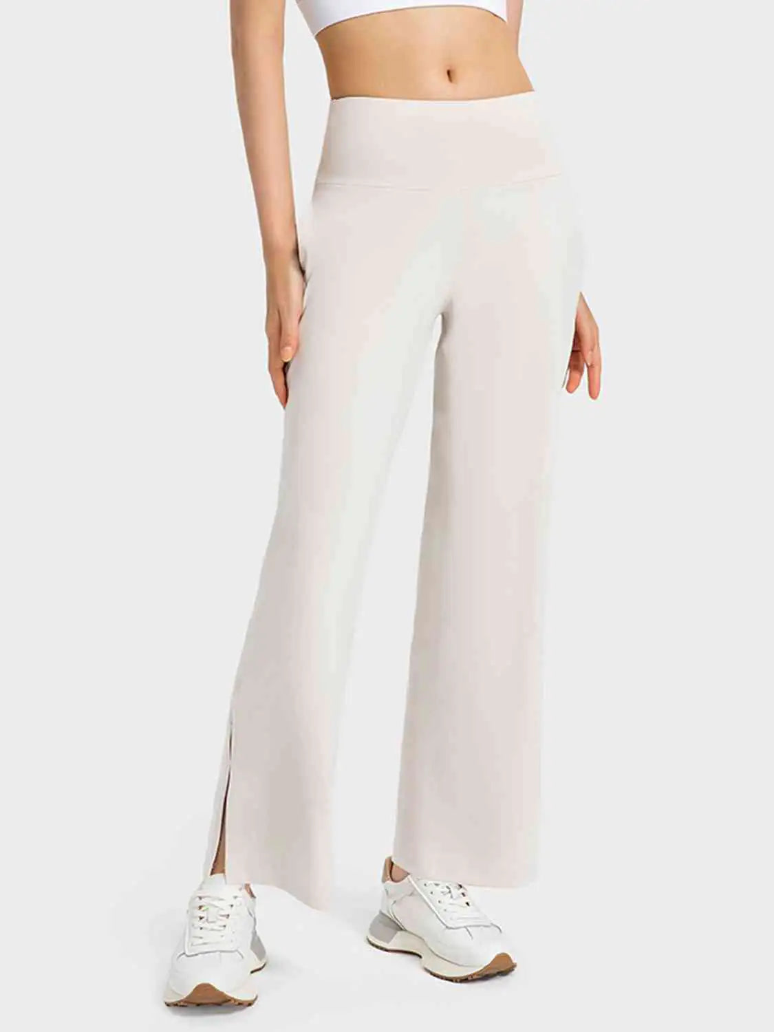 Pantalon de sport à fente