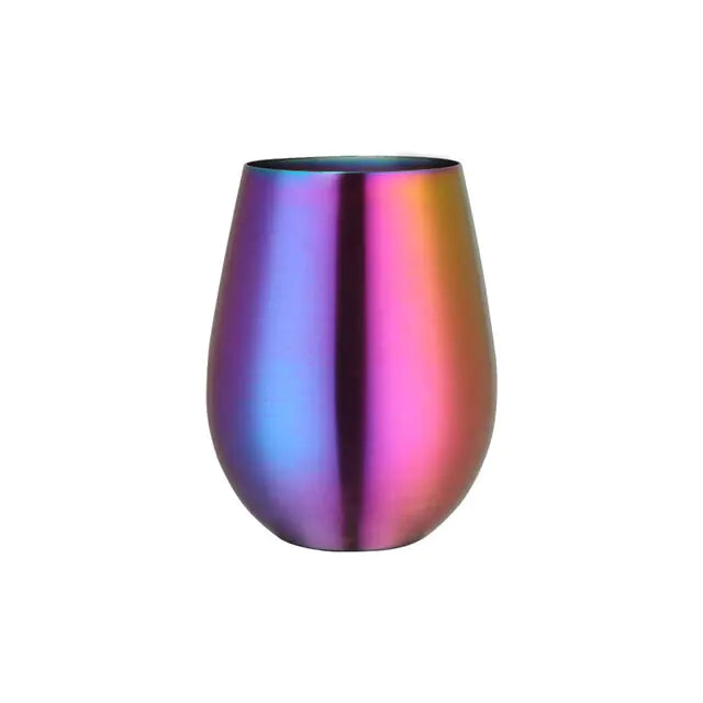 Tasse à bière et à vin en acier inoxydable
