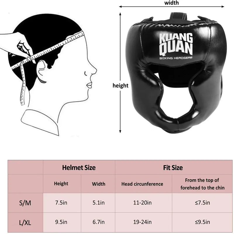 Casque de kickboxing