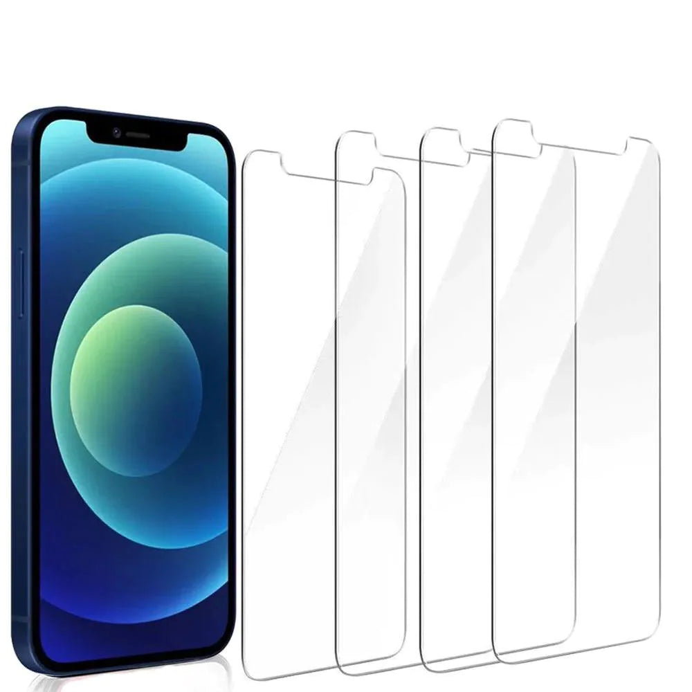 Protecteur d'écran pour iPhone 12 / 12 Pro Protecteur d'écran en verre trempé Paquet de 3