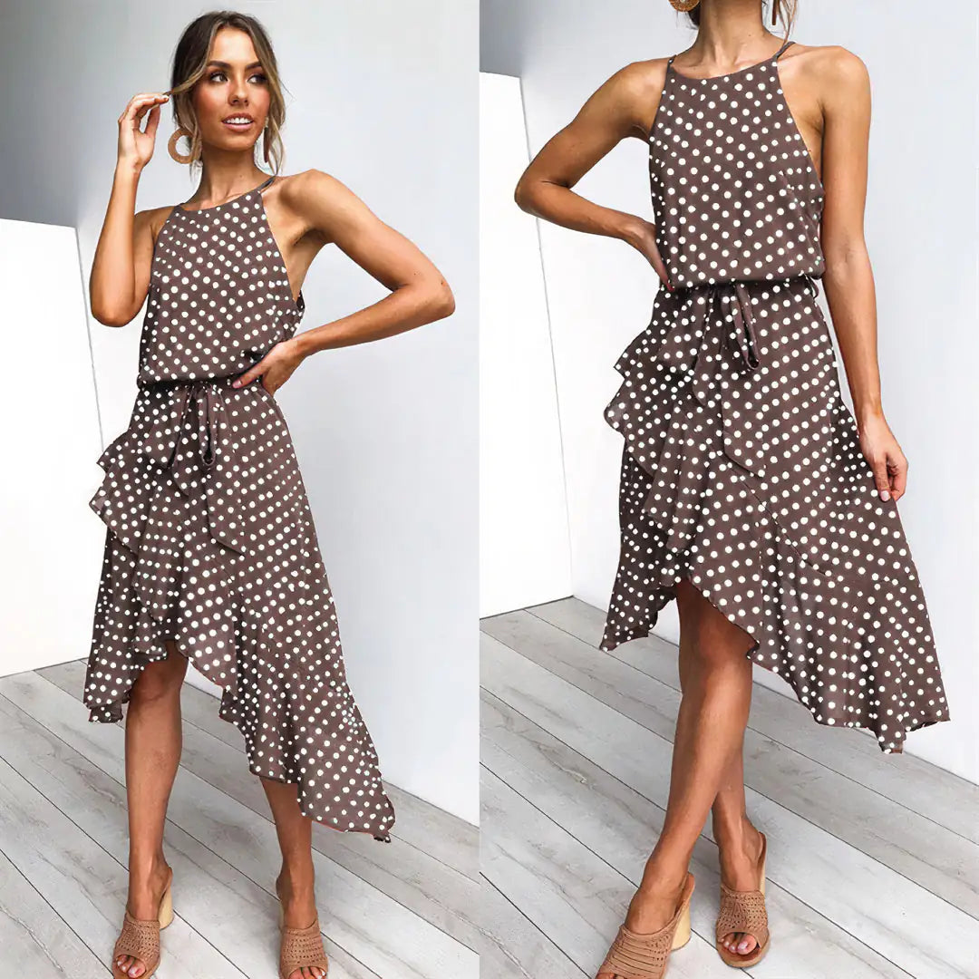 Robe d'été à taches de rousseur