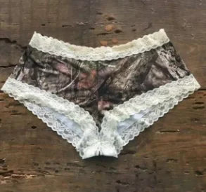 Sous-vêtements Boyleg sexy imprimés pour dames