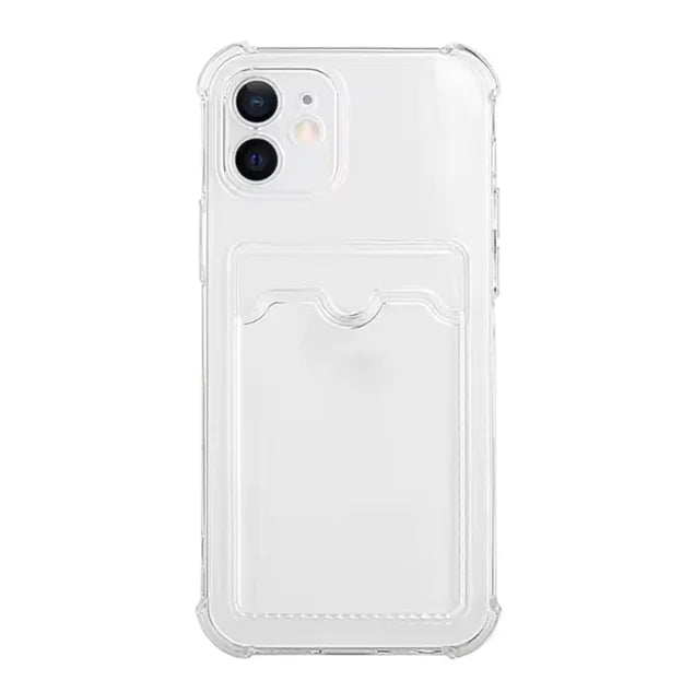 Coque de téléphone Soft Card Holder pour iPhone