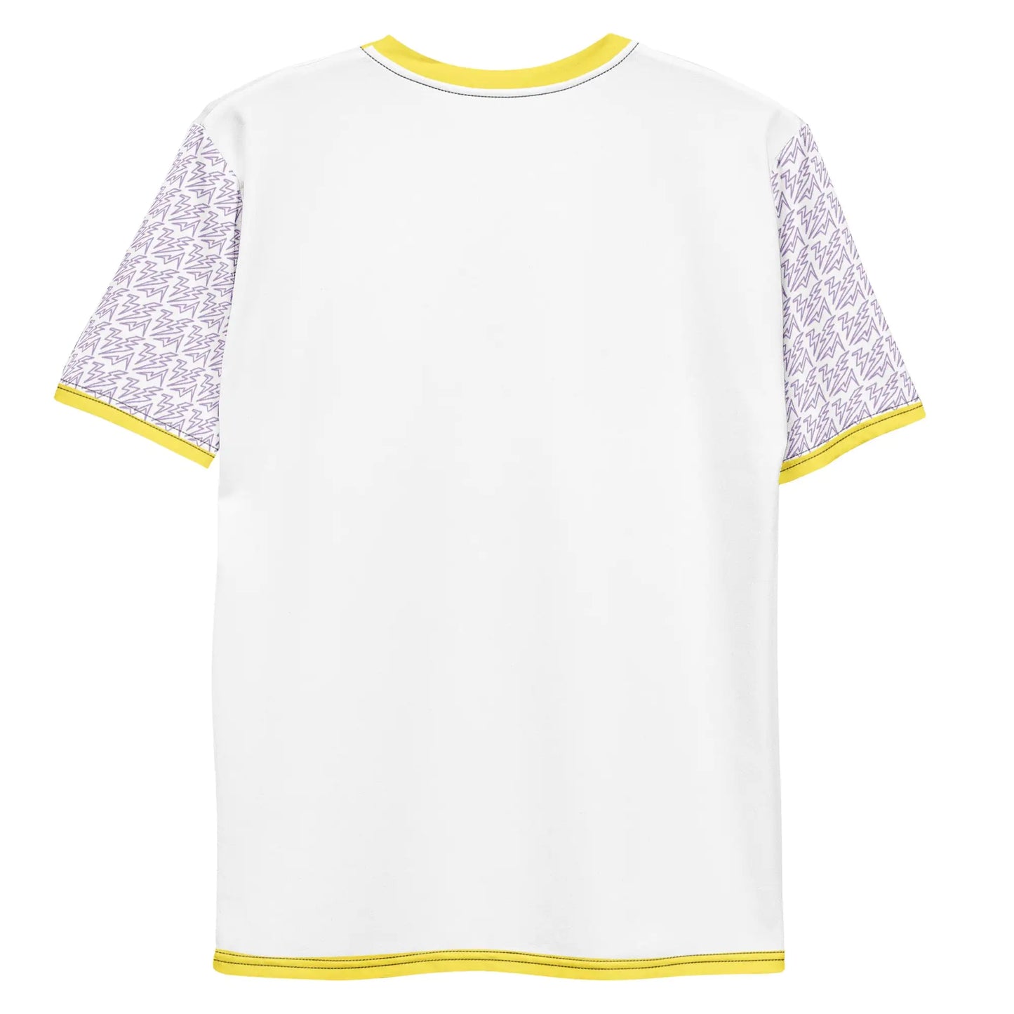 T-shirt électrique violet tropical pour homme